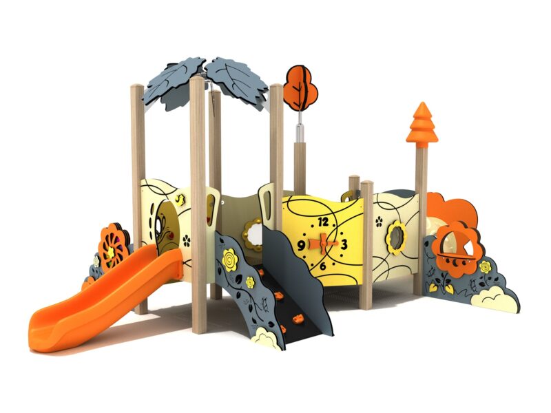 Playground-Equipment-Peony-Canopy-MiniPlayStructure-Iron-Guard-Front