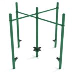 Playground-Equipment-Quadruple-Pull-Up-Bar-Unit-Front
