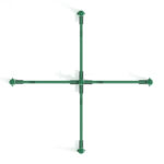 Playground-Equipment-Quadruple-Pull-Up-Bar-Unit-Top