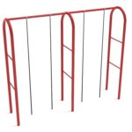Playground-Equipment-Quadruple-Rope-Climber-With-Arch-Posts-Front