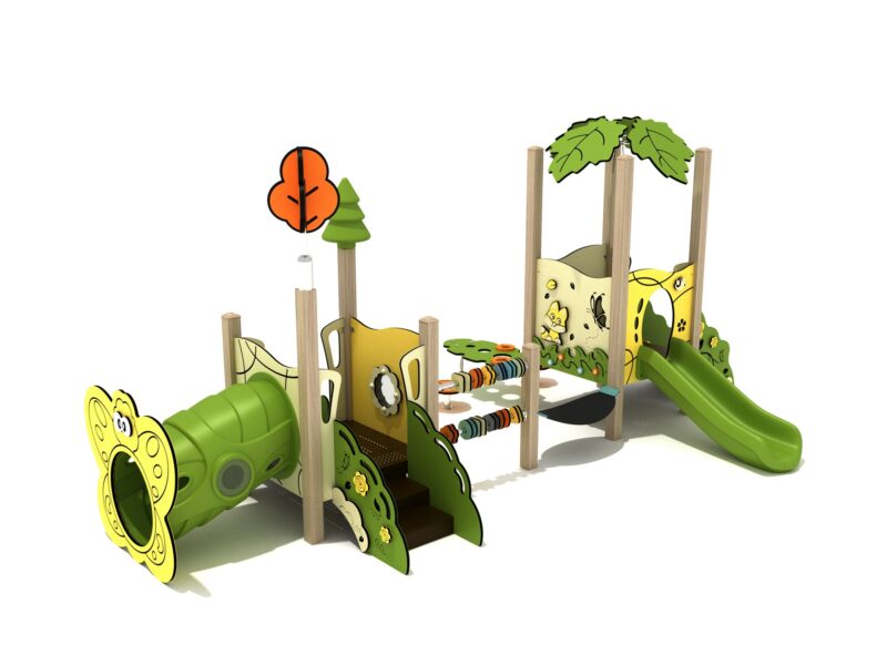 Playground-Equipment-Rosemary-Canopy-Mini-Play-Structure-Iron-Guard-Back