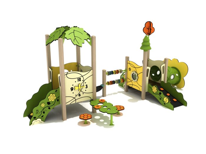 Playground-Equipment-Rosemary-Canopy-Mini-Play-Structure-Steel-Guard-Front