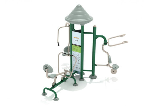 Playground-Equipment-Royal-Triple-Upper-Body-Combo-Station-Front