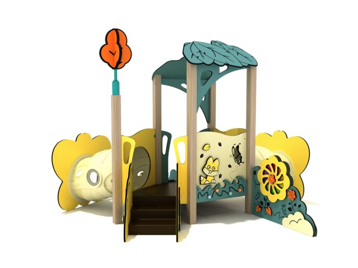 Playground-Equipment-Star-Magnolia-Canopy-Mini-Play-Structure-Steel-Guard-Back
