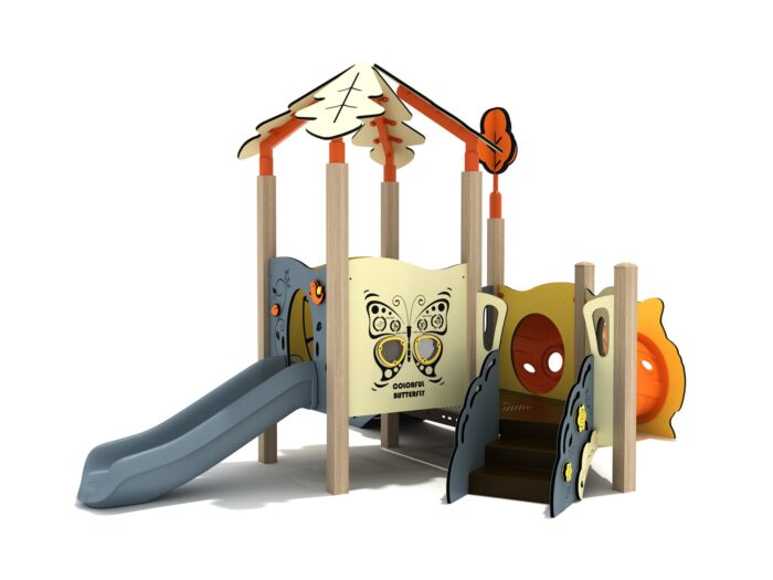 Playground-Equipment-Thyme-Canopy-Mini-Play-Structure-Steel-Guard-Front