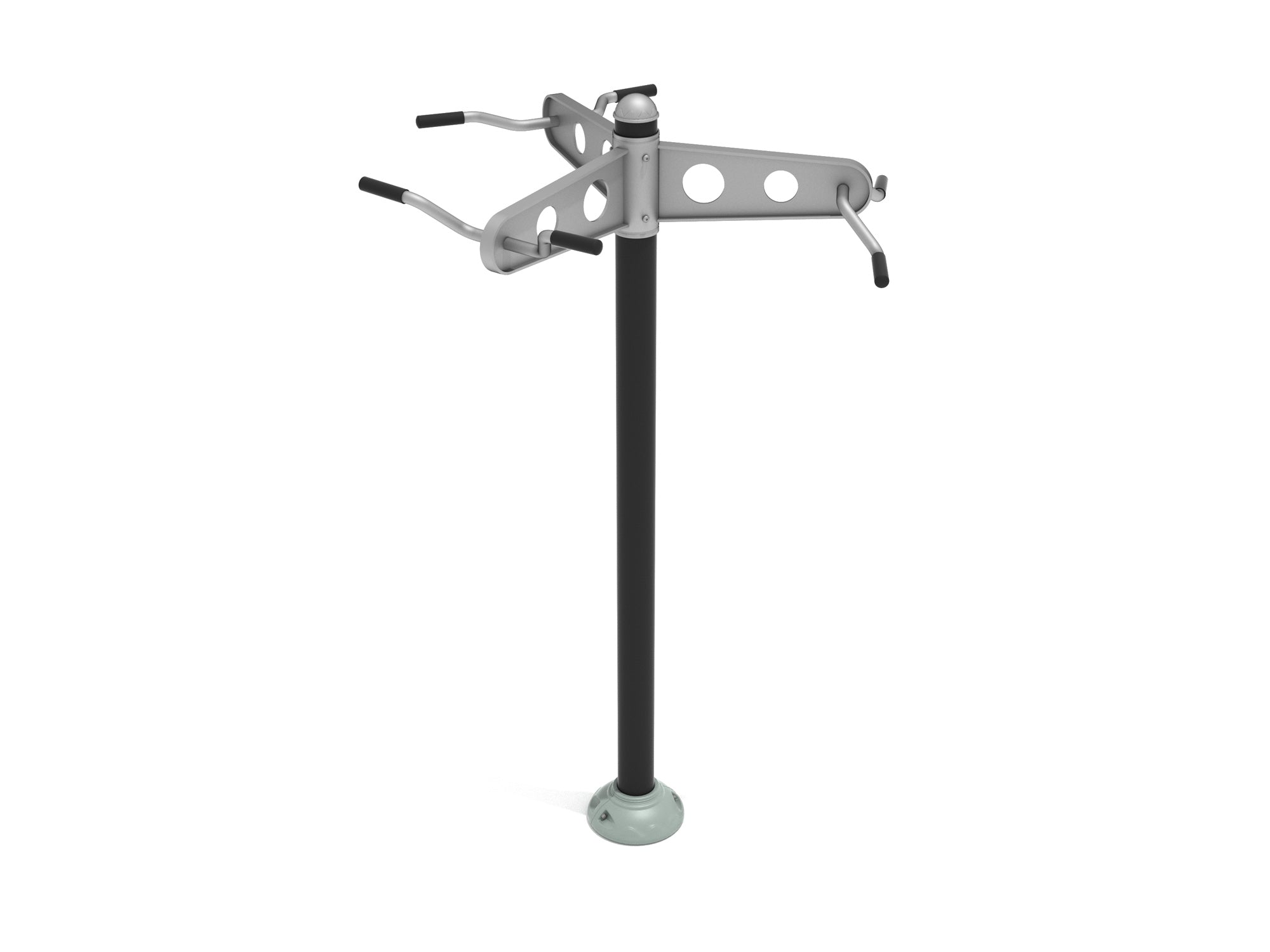 Playground-Equipment-Triple-Station-Chin-Up-Bars