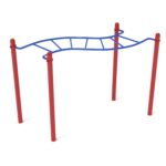 Playground-Equipment-Wavy-Overhead-Scaling-Ladder-Front