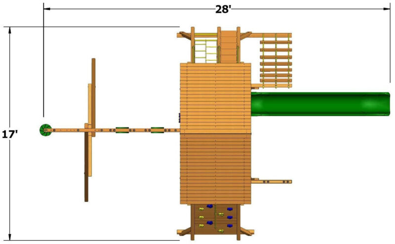 Playground-One-Extreme-Playcenter-w-Wood-Roof-Info