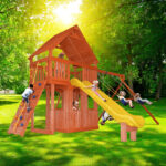 Playground-One-Turbo-Original-Fort-Combo-2-XL-w-Playhouse-New