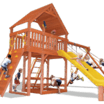 Playground-One-Turbo-Original-Fort-Combo-2-XL-w-Wood-Roof-Trans