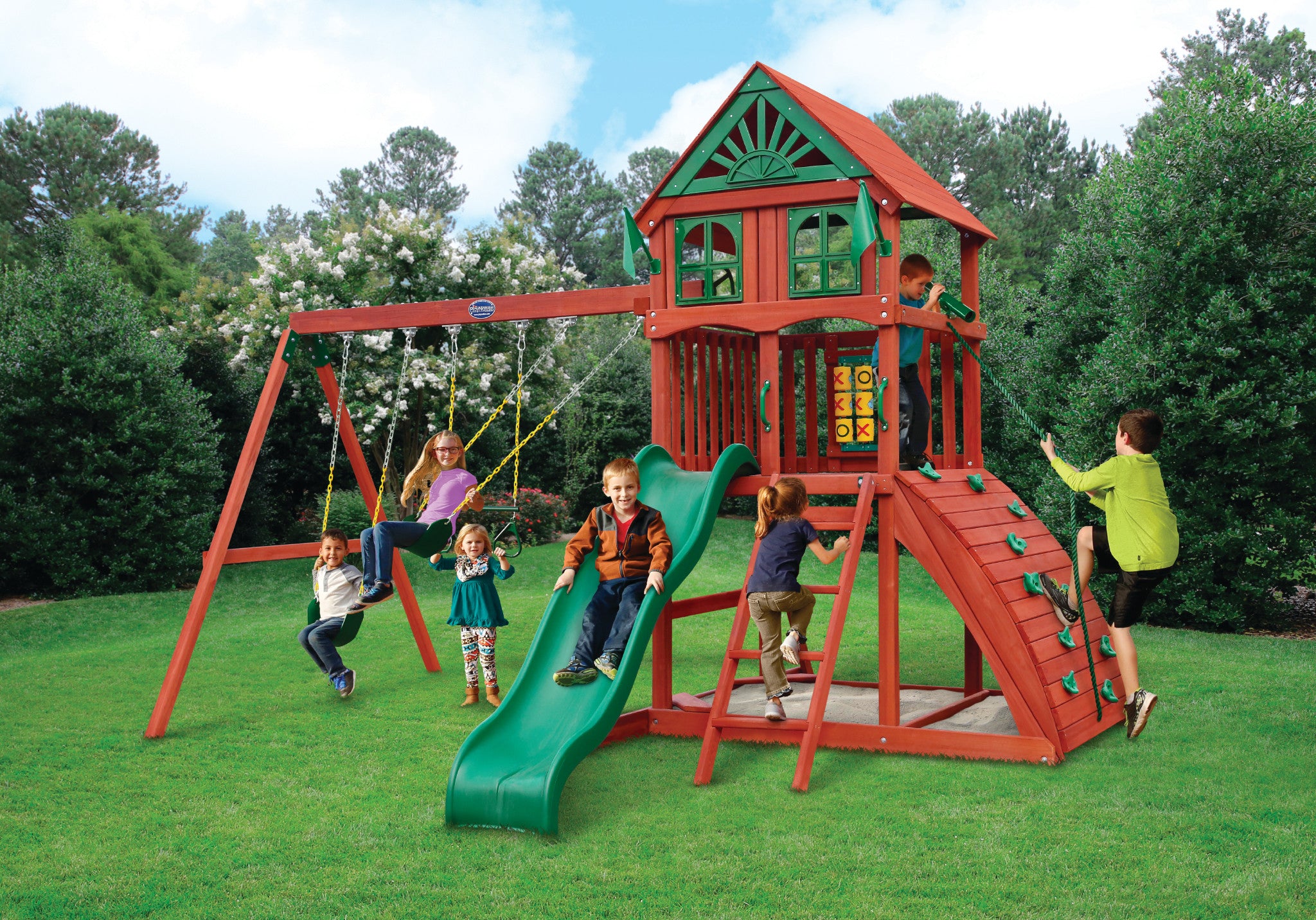 Playnation-Appleton-Wooden-Swing-Set
