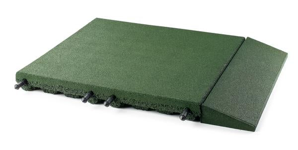 Playsafer-Rubber-Playground-Edging-Green-Plus-Tile