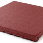 Playsafer-Rubber-Playground-Tile-Red-Style-1