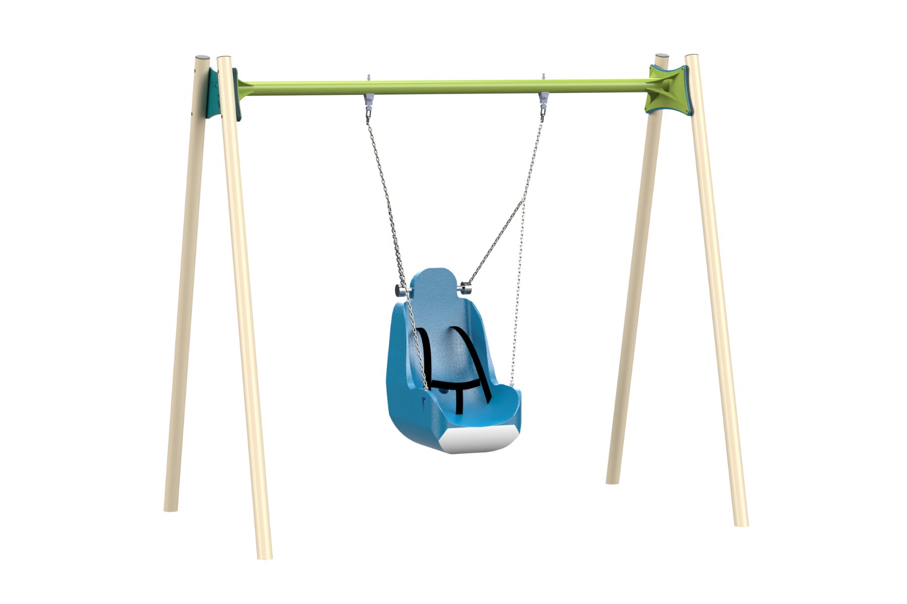 Psagot-Commercial-Playgrounds-Accessible-Swing-Side-Left