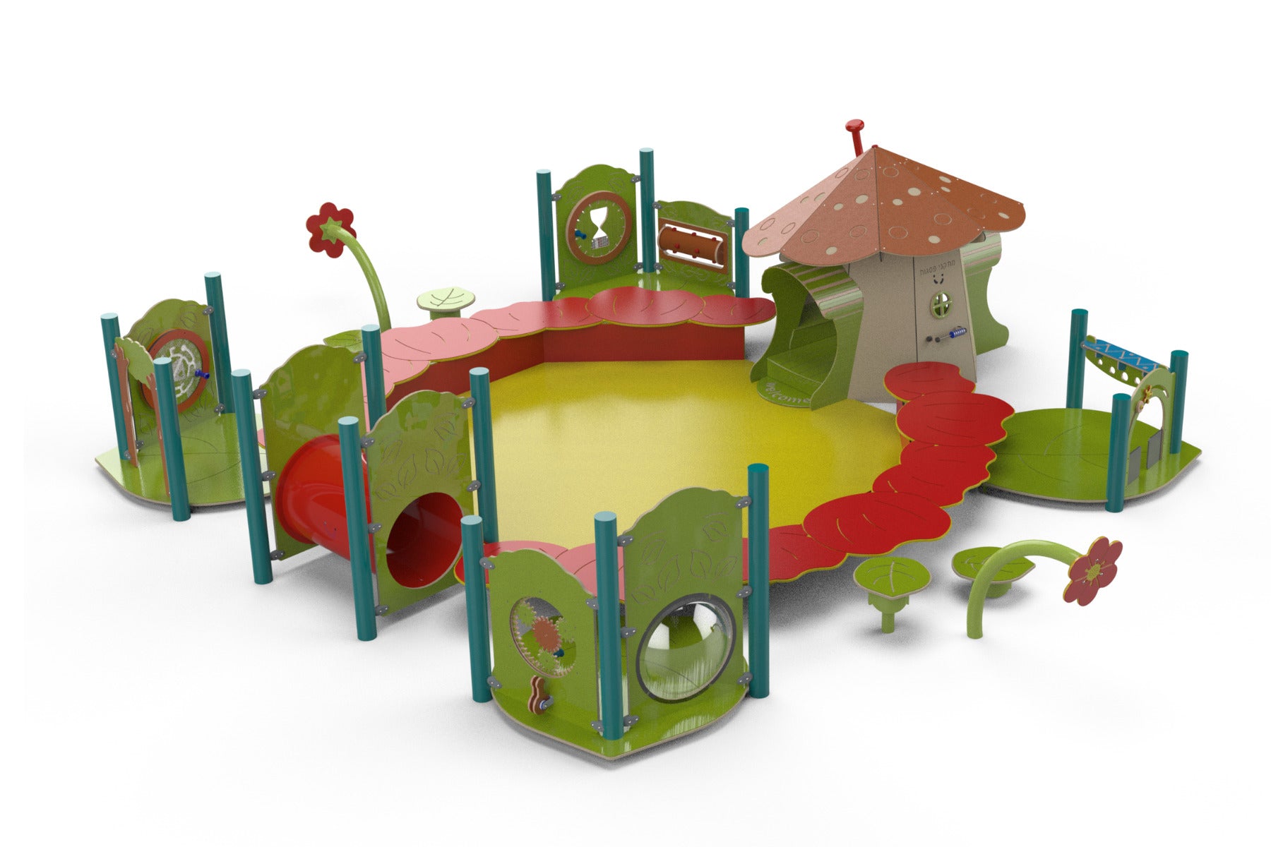 Psagot-Commercial-Playgrounds-Denali-Back-Side-Left