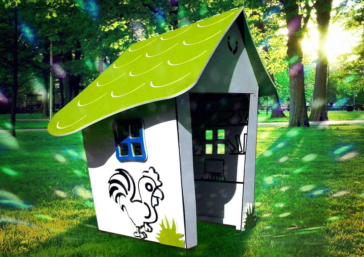 Psagot-Commercial-Playgrounds-Magical-Cabin-Build-Side-Left