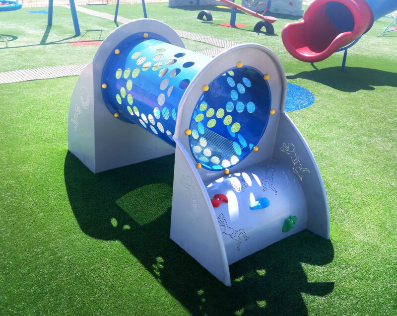 Psagot-Commercial-Playgrounds-Mini-Crawl-Tunnel-Build-Side-Left