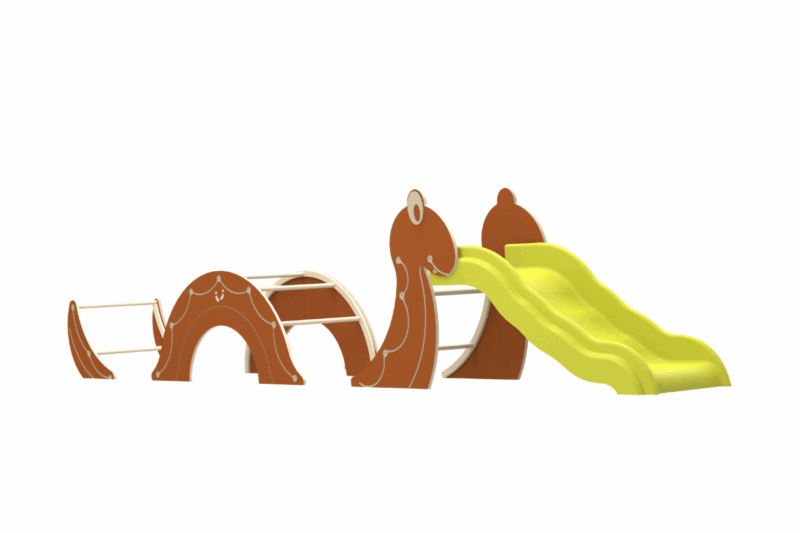 Psagot-Commercial-Playgrounds-Serpent-Slide-Side-Left