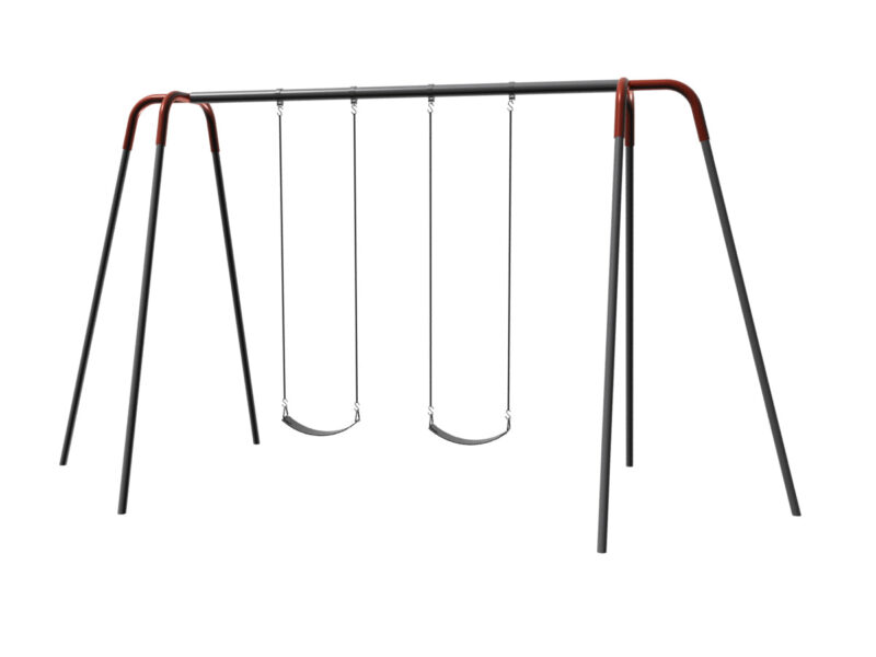Sports-Play-10FT-H-Heavy-Duty-Modern-Tripod-Swing-2-Seats