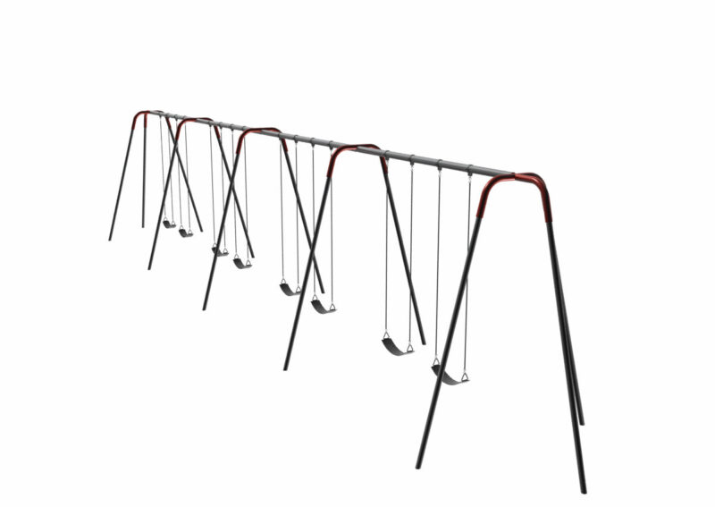 Sports-Play-10FT-H-Heavy-Duty-Modern-Tripod-Swing-8-Seats