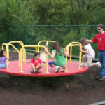 Sports-Play-10FT-Red-Merry-Go-Round