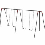 Sports-Play-12FT-H-Heavy-Duty-Modern-Tripod-Swing-4-Seats