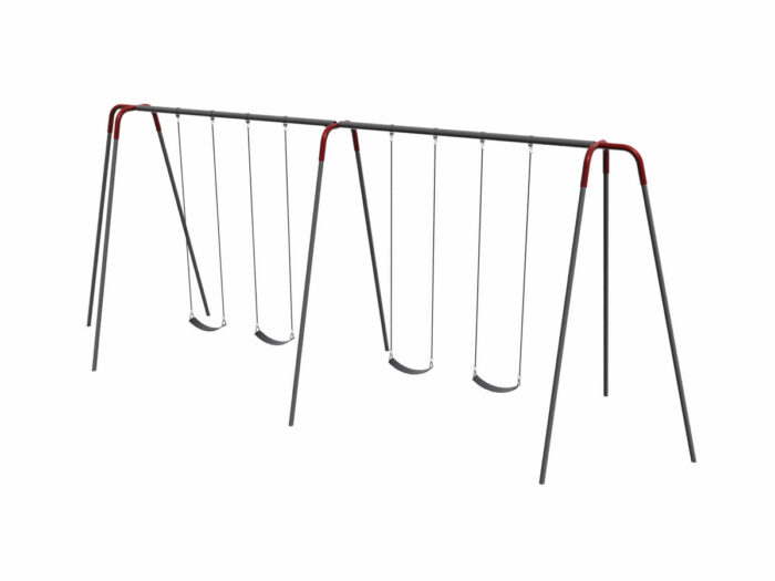Sports-Play-12FT-H-Heavy-Duty-Modern-Tripod-Swing-4-Seats