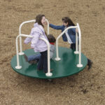 Sports-Play-6FT-Green-Merry-Go-Round