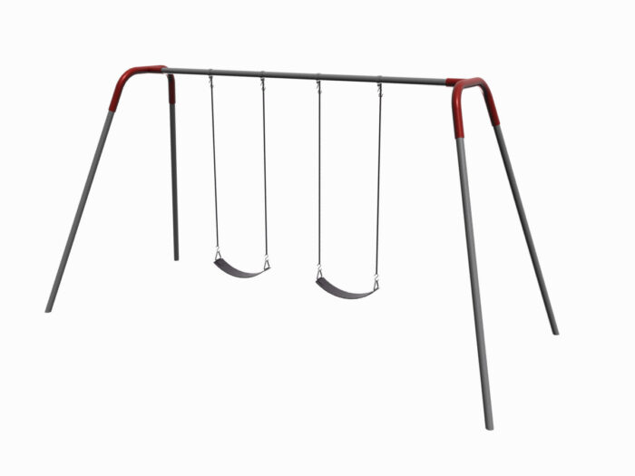 Sports-Play-8-FT-H-Modern-Bipod-Swing-2-Seats