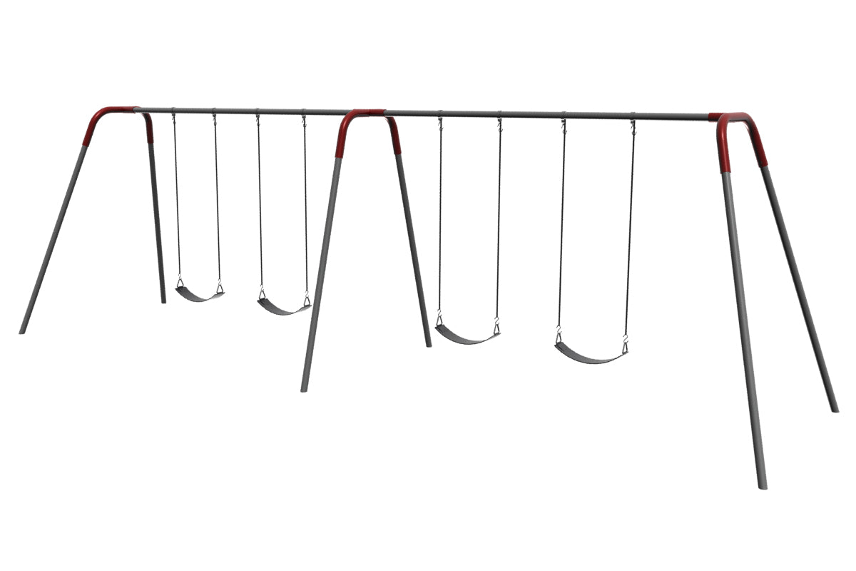 Sports-Play-8-FT-H-Modern-Bipod-Swing-4-Seats