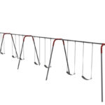 Sports-Play-8-FT-H-Modern-Bipod-Swing-8-Seats