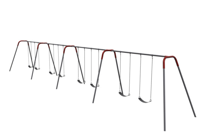 Sports-Play-8-FT-H-Modern-Bipod-Swing-8-Seats