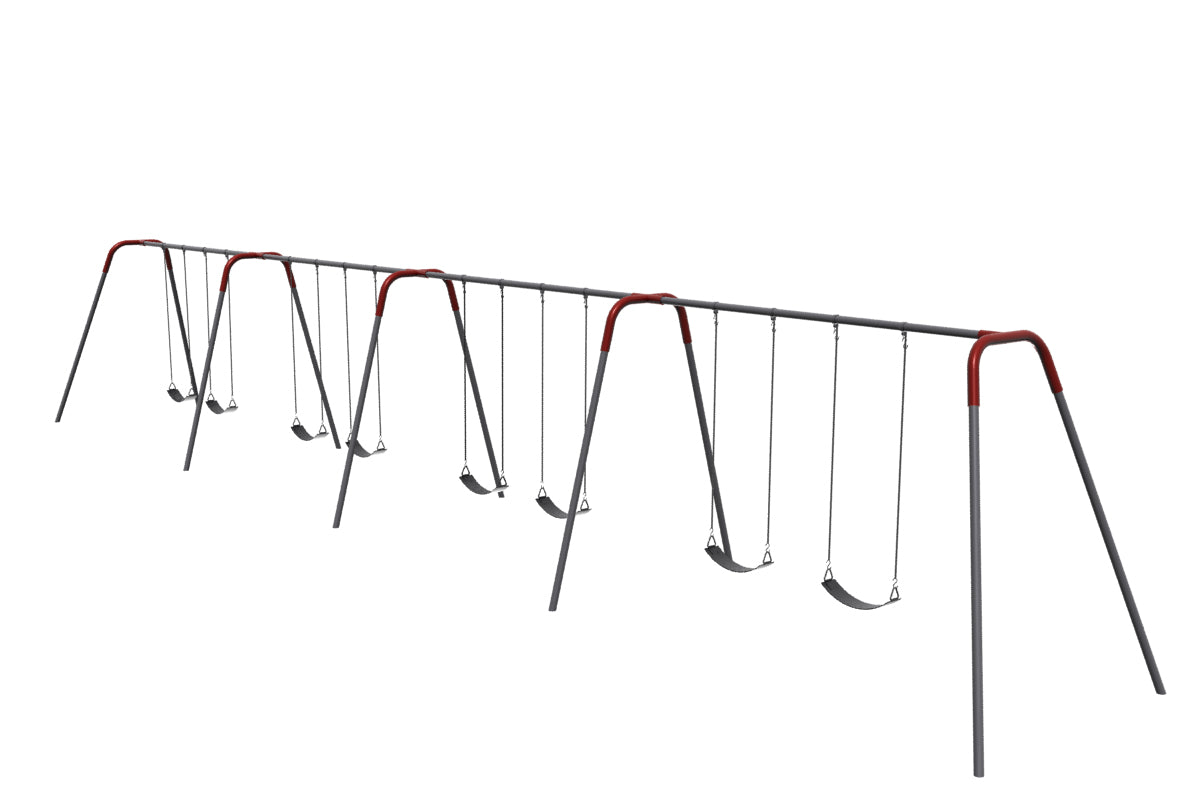 Sports-Play-8-FT-H-Modern-Bipod-Swing-8-Seats