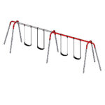 Sports-Play-8FT-H-Heavy-Duty-Modern-Tripod-Swing-4-Seats