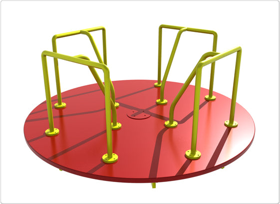 Sports-Play-8FT-Red-Merry-Go-Round
