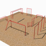Sports-Play-9-Unit-Fitness-Course-w-Jr-Horizontal-Ladder