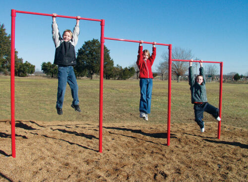 Sports-Play-Fitness-Units-Triple-Horizontal-Bar