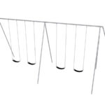 Sports-Play-Primary-Bipod-Swing-12-FT-4-Seats