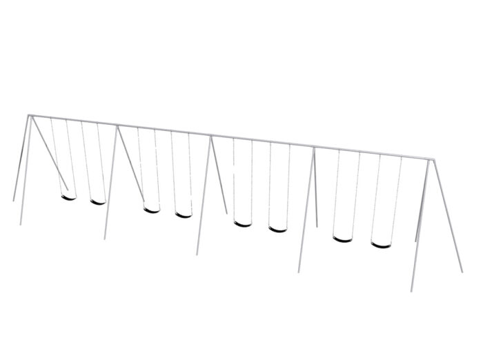 Sports-Play-Primary-Bipod-Swing-12-FT-8-Seats