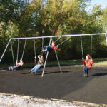 Sports-Play-Primary-Bipod-Swing-8-FT-4-Seats