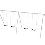 Sports-Play-Primary-Tripod-Swing-10-FT-4-Seats