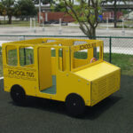 Sports-Play-School-Bus-Multi-Spring-Rider