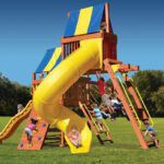 Playground-One-Original-Fort-with-Monkey-Bars-and-Sky-Loft-and-Tube-Slide