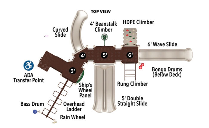 Ultra-Play-Slide-Mountain-Top-Info