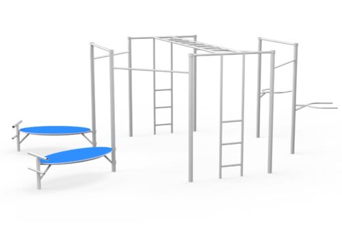 Psagot Playgrounds Complex Fitness Station