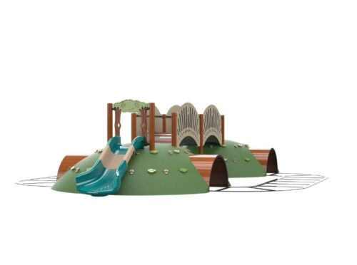 Psagot Playgrounds Hillside Slide