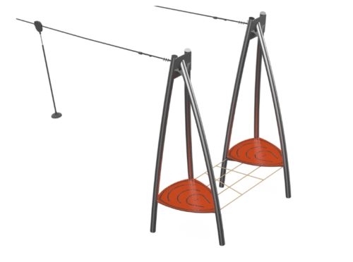 Psagot Playgrounds Double Zip Line B