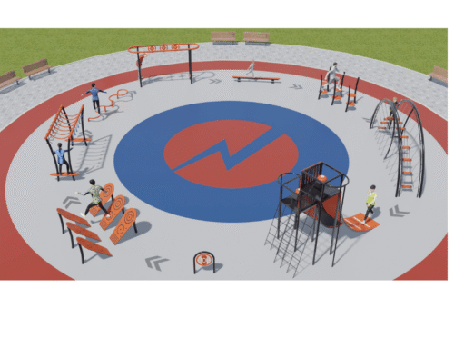 Psagot Playgrounds Ninja Course