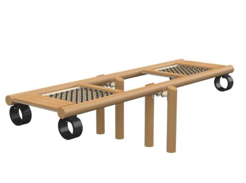 Psagot Playgrounds Accessible Robinia Seesaw