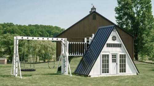 King Swings The Aspen A-Frame Playhouse
